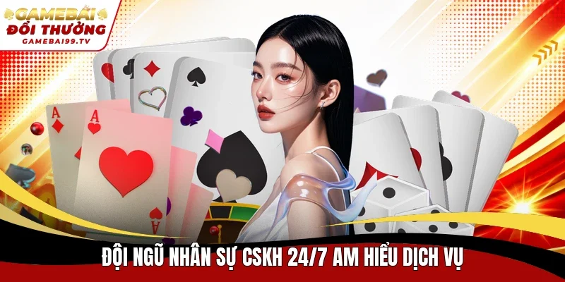 Đội ngũ nhân sự CSKH 24/7 am hiểu dịch vụ